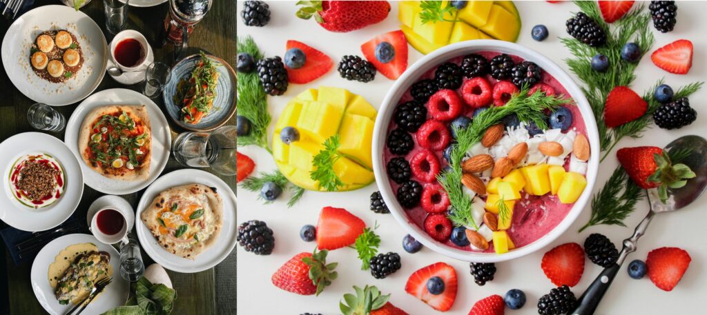 Color-Changing and Flavor-Adjusting Smart Food